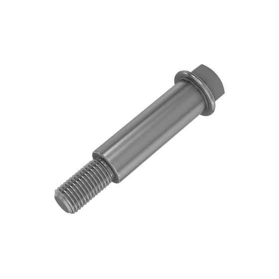 John Deere GX21012 M10 X 70 Hexagonal Flanged Head Self-Locking Screw, 4-Pack