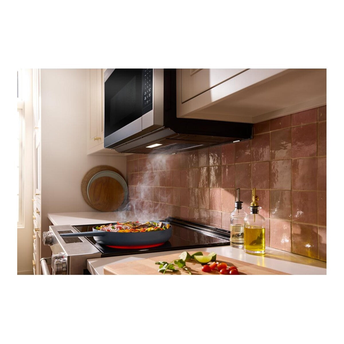 1.9 Cu. Ft. Microwave Hood Combination with Auto Functions