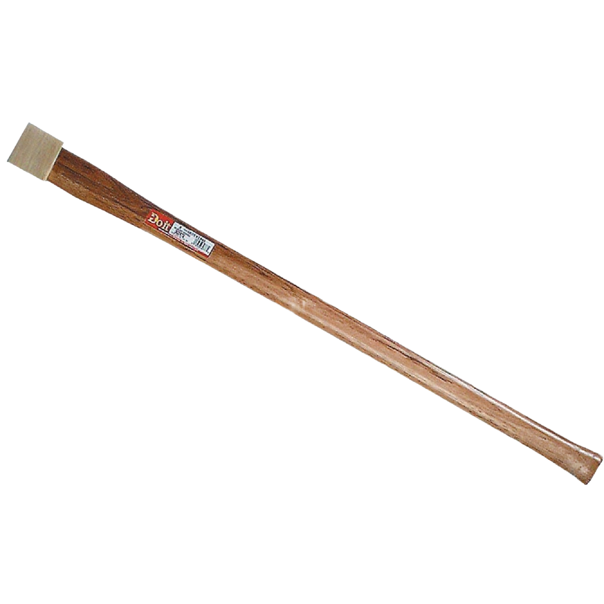 Straight hickory handle with smooth finish and square end, designed for mauls in tools and home improvement use