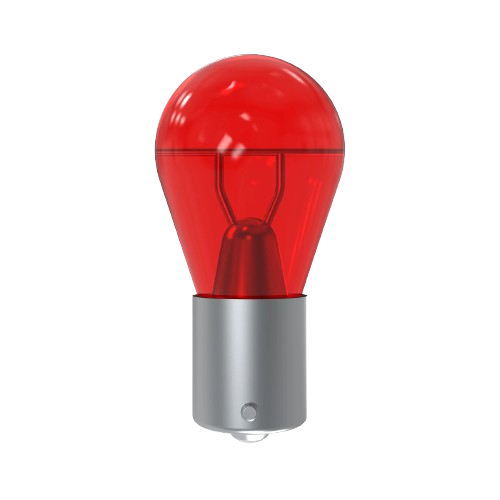 Red bulb with silver base designed for John Deere parts and accessories in home improvement and tools collections