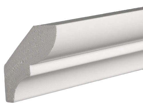 AZEK White 9/16 x 1-3/4 In. Bed Moulding, 16 ft.