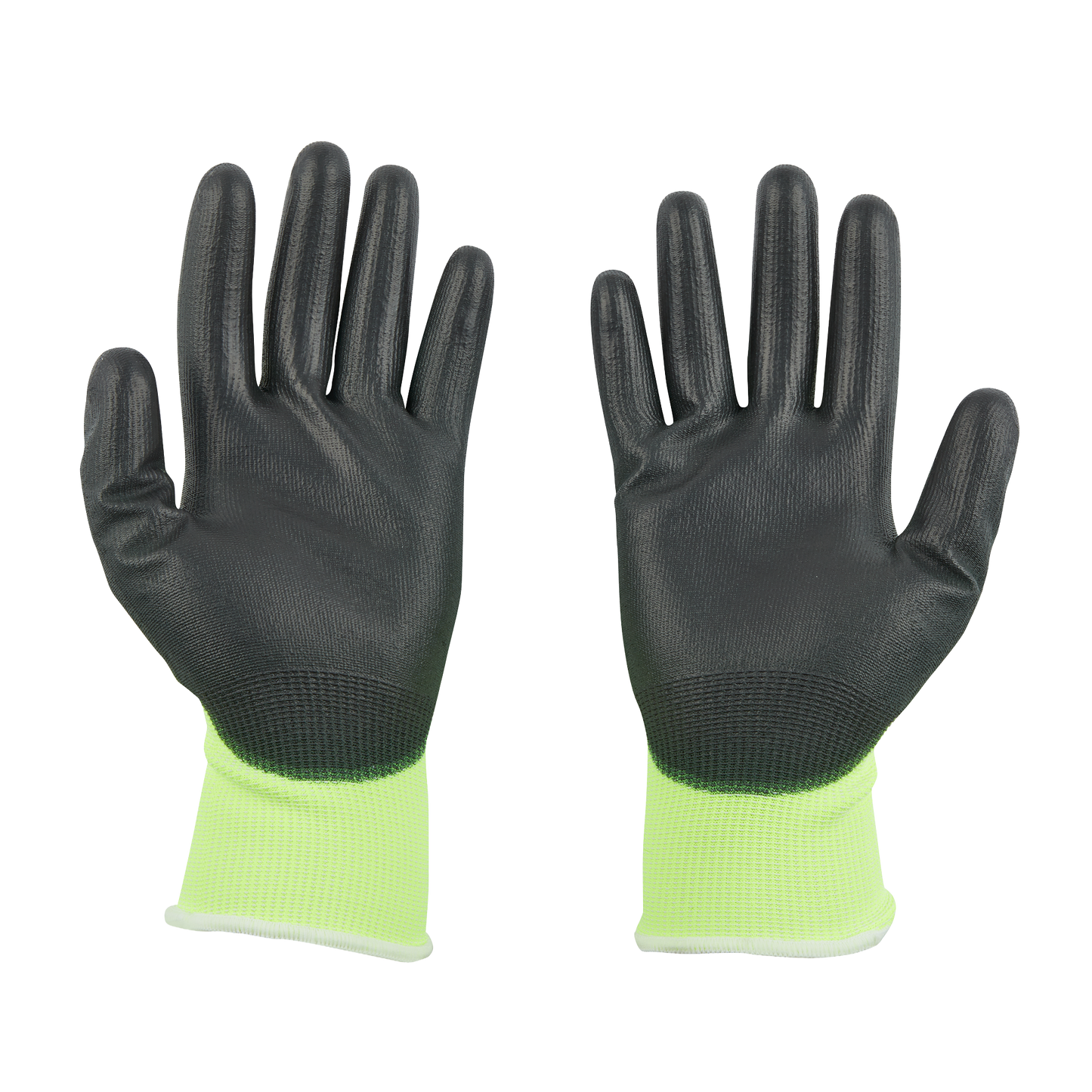 Milwaukee High Visibility Cut Level 1 Polyurethane Dipped Gloves - XL