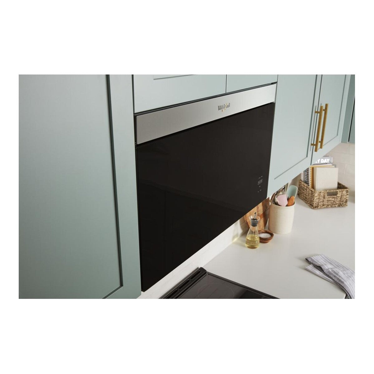 1.1 Cu. Ft. Flush Mount Microwave with Turntable-Free Design