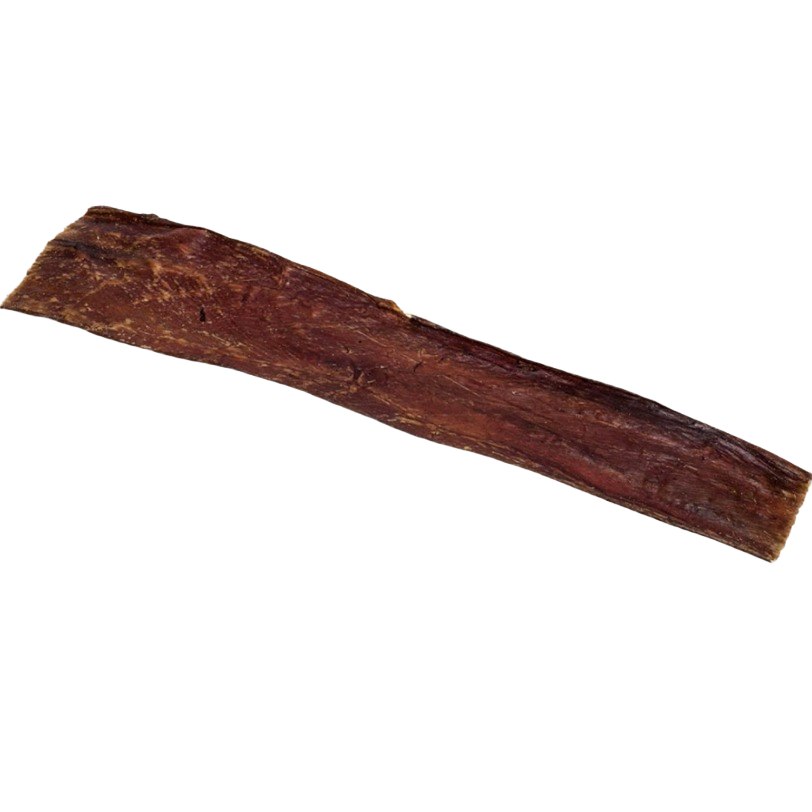 Natural slow-roasted esophagus dog treat, ideal for training rewards in pet and animal supply collections