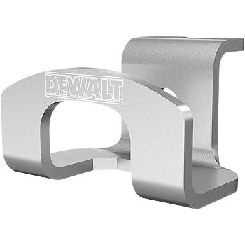 Set of four silver metal cordless hand hooks for workshop and garage storage organization accessories collections