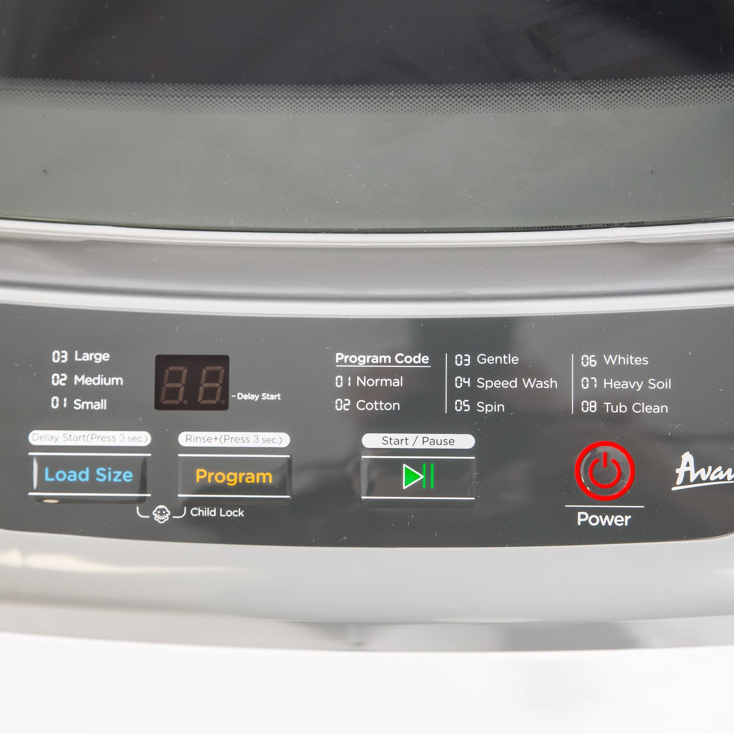 Avanti 0.84 cu. ft. Compact Washer Machine - White