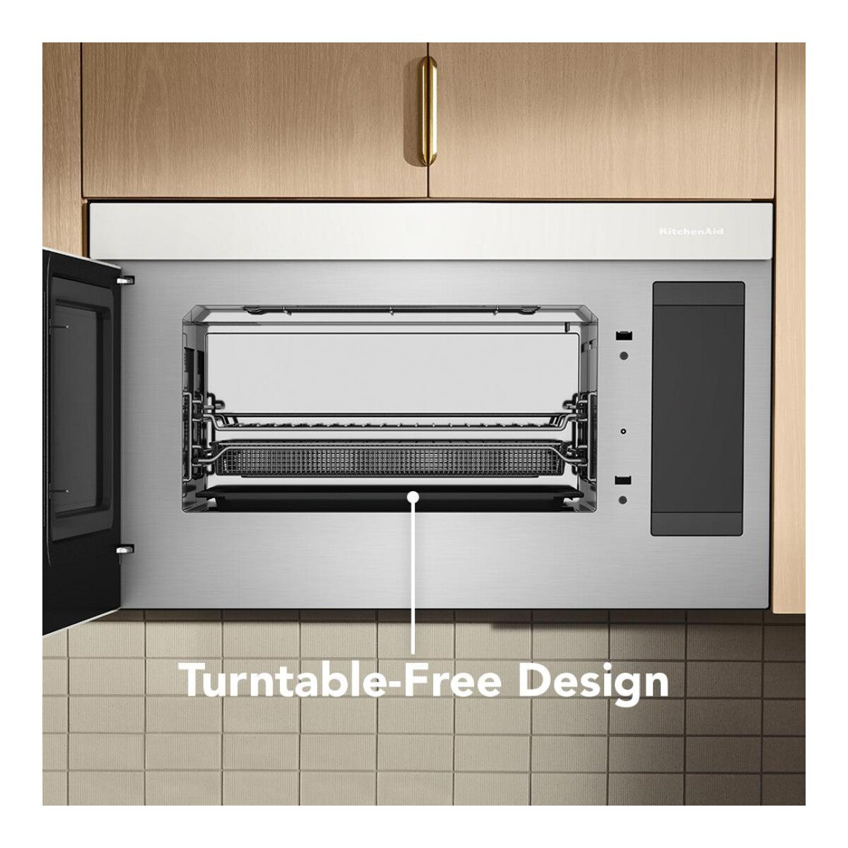 Multifunction Over-the-Range Microwave Oven with Flush Built-In Design