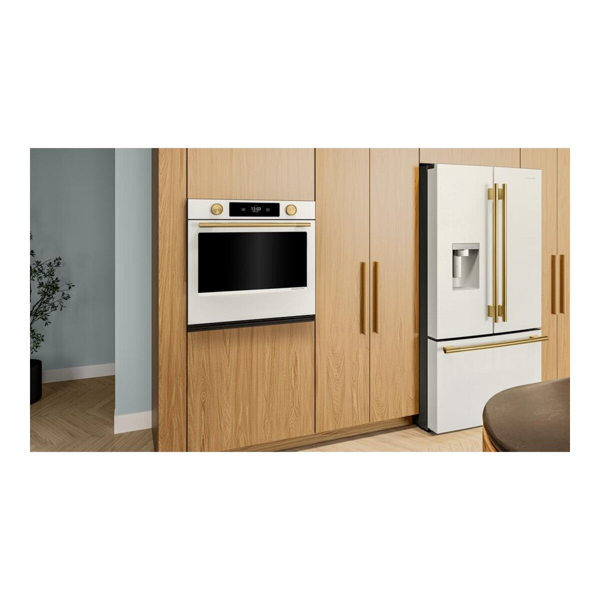 30-inch Smart Electric Single Wall Oven with Assisted Cooking Modes - Porcelain White
