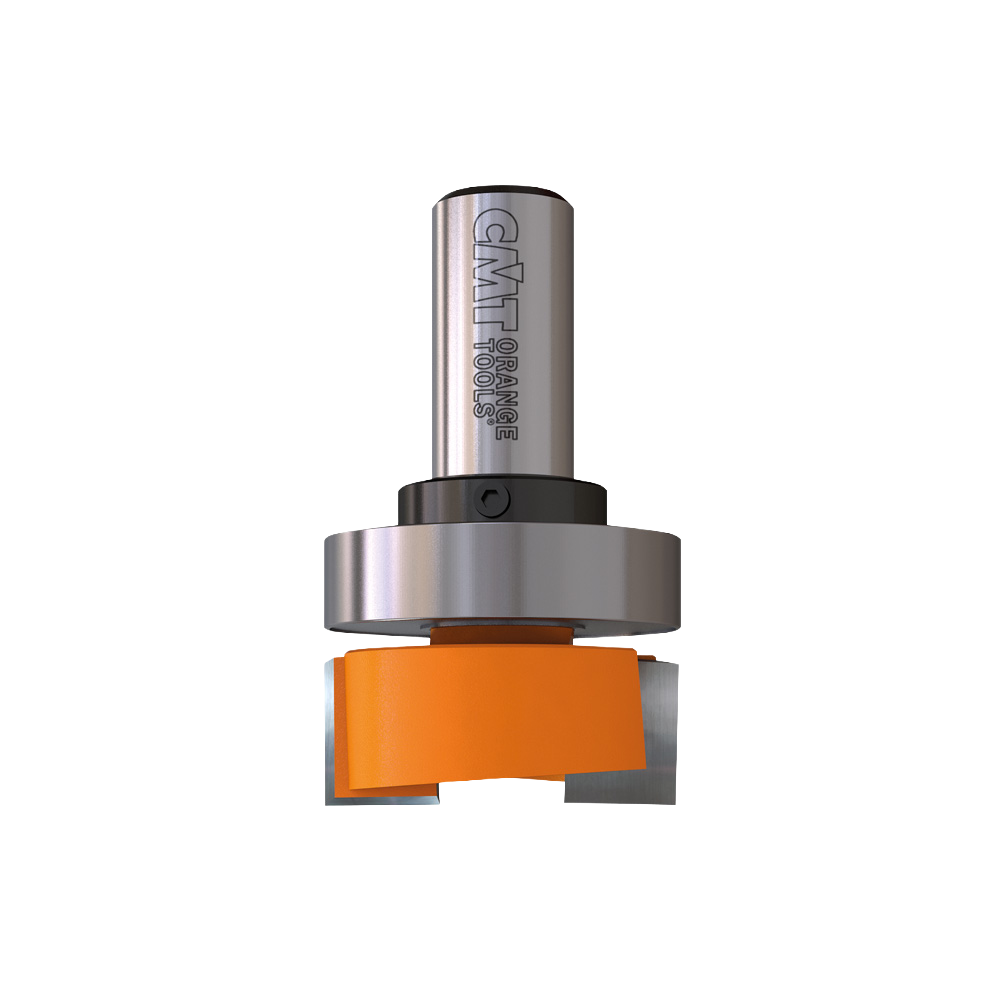 CMT Orange Tools 1/2” x 1/4” Mortising Bit W/Bearing, 1/4" Shank
