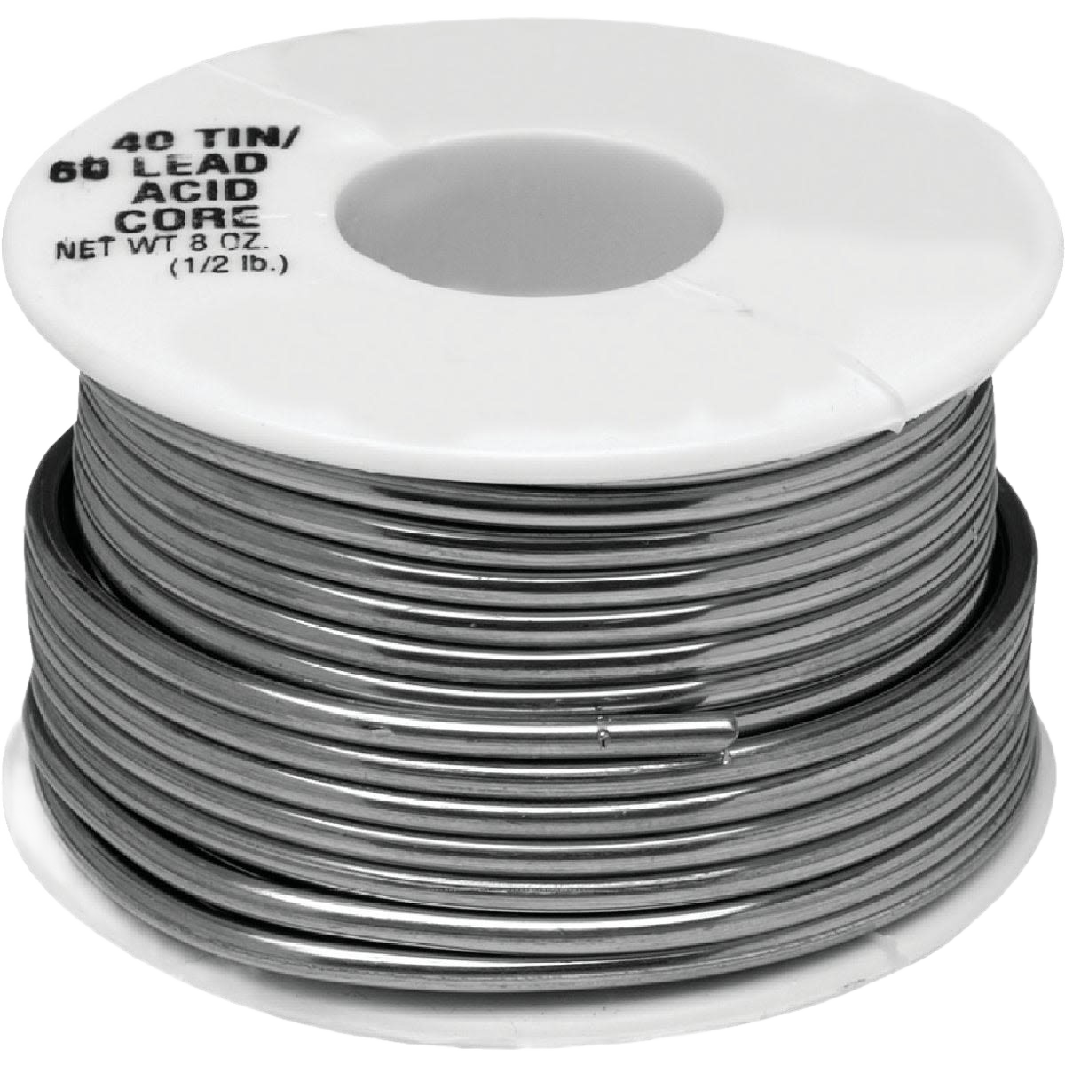 Spool of 40% tin and 60% lead acid core solder wire for plumbing and home improvement repairs under $50 collection