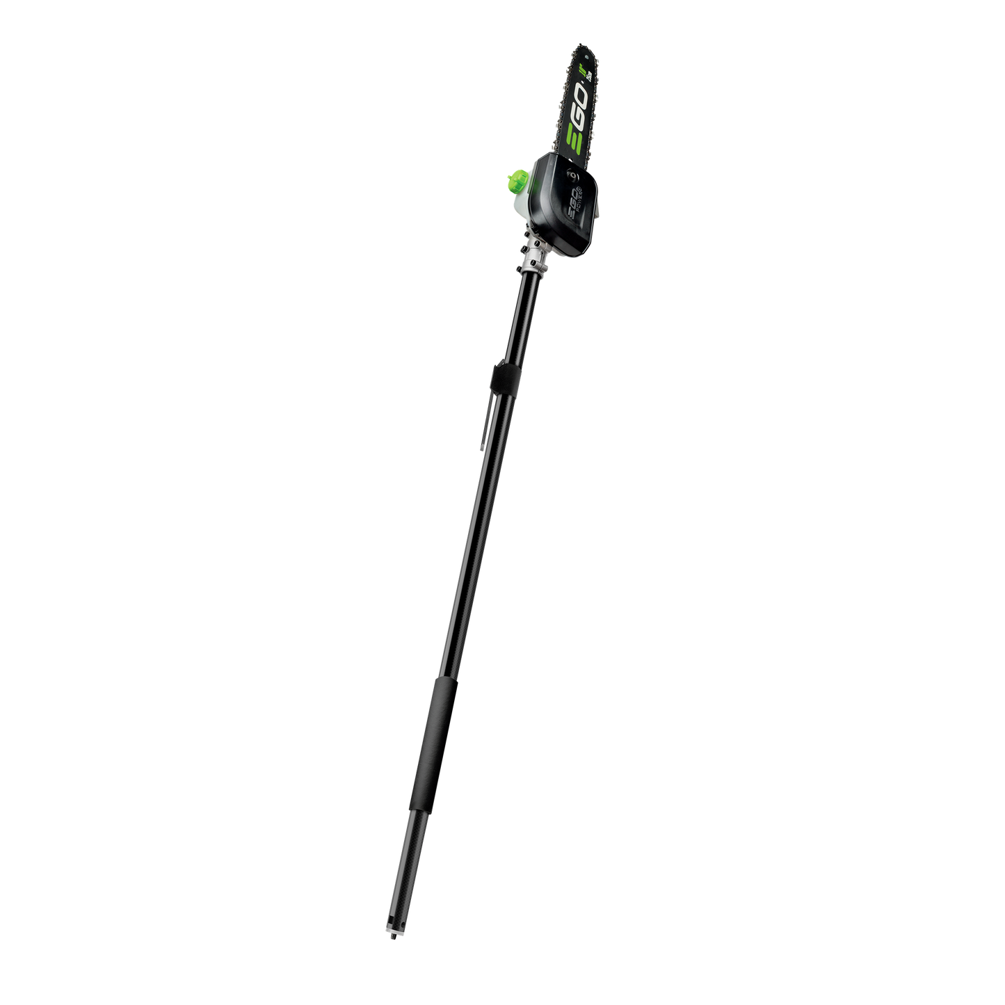 10-inch carbon fiber pole saw attachment with lightweight design for outdoor power tools and lawn care tasks