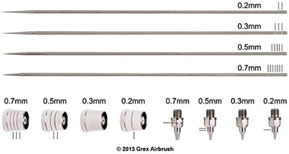Grex Nozzle Conversion Kit, 0.7mm