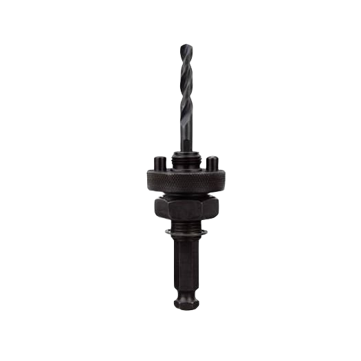 Durable large thread quick change arbor with 7/16" shank for hole saws and woodworking tools under $50 category