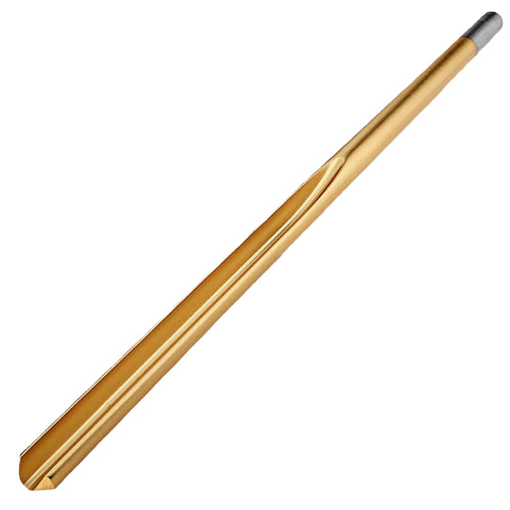 High-speed steel bowl gouge blade with titanium nitride coating for woodworking tools and home improvement projects under $100
