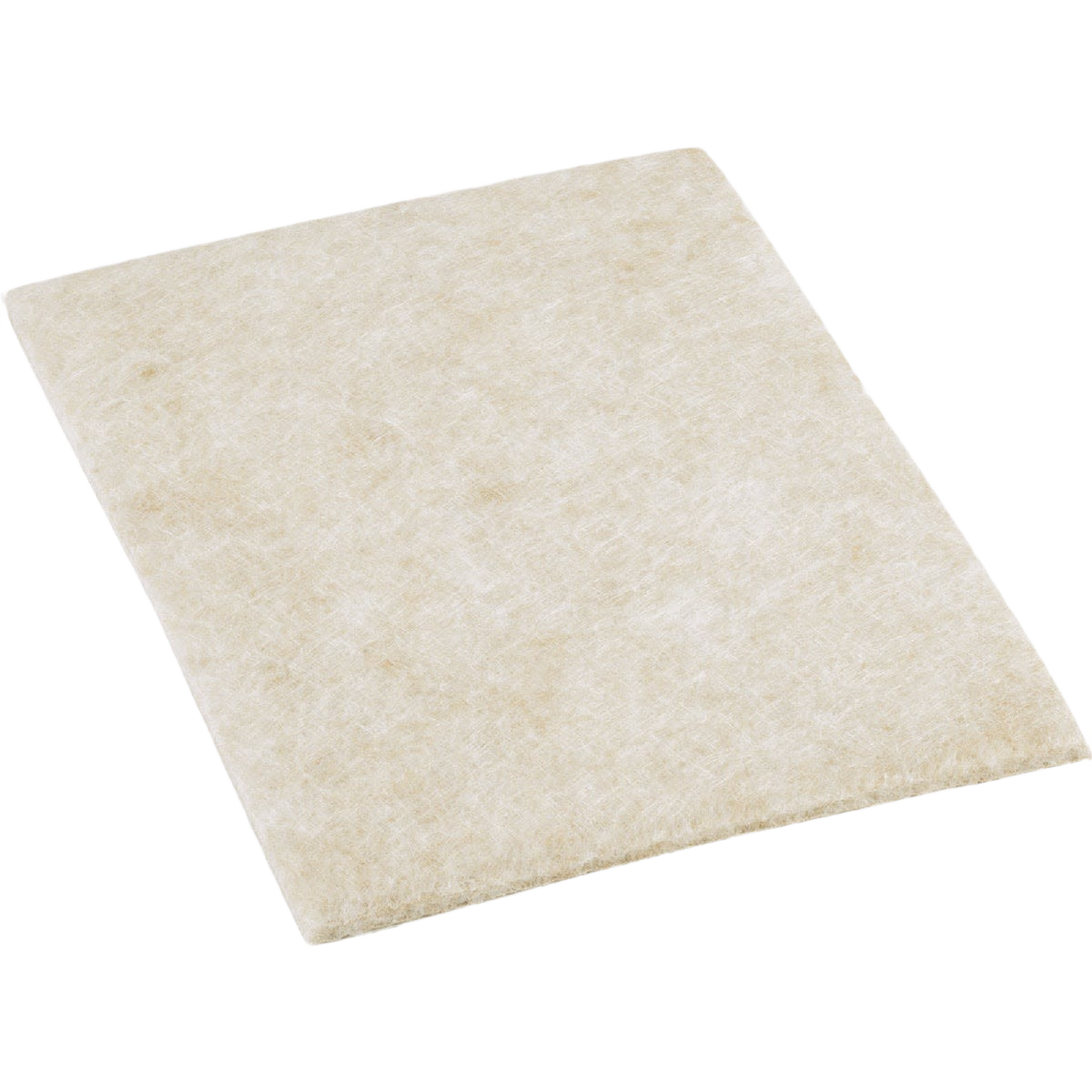 Beige heavy-duty self-adhesive felt pad protecting furniture and floors, ideal for hardware and furniture accessories.