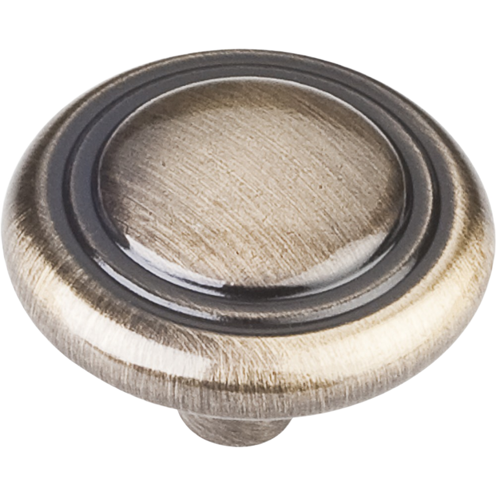 Brushed antique brass cabinet knob in Hardware and Furniture Accessories for home improvement projects