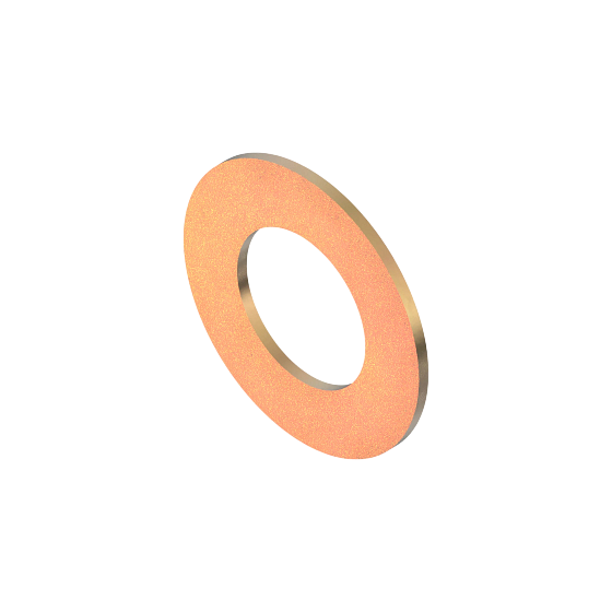John Deere 24H1395 Round Hole Washer, 5-Pack