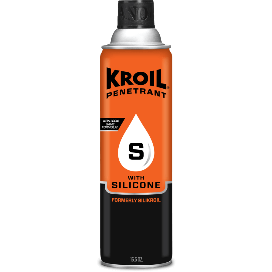 Orange and black aerosol can of penetrant with silicone for automotive and home improvement lubrication needs under $50 collection
