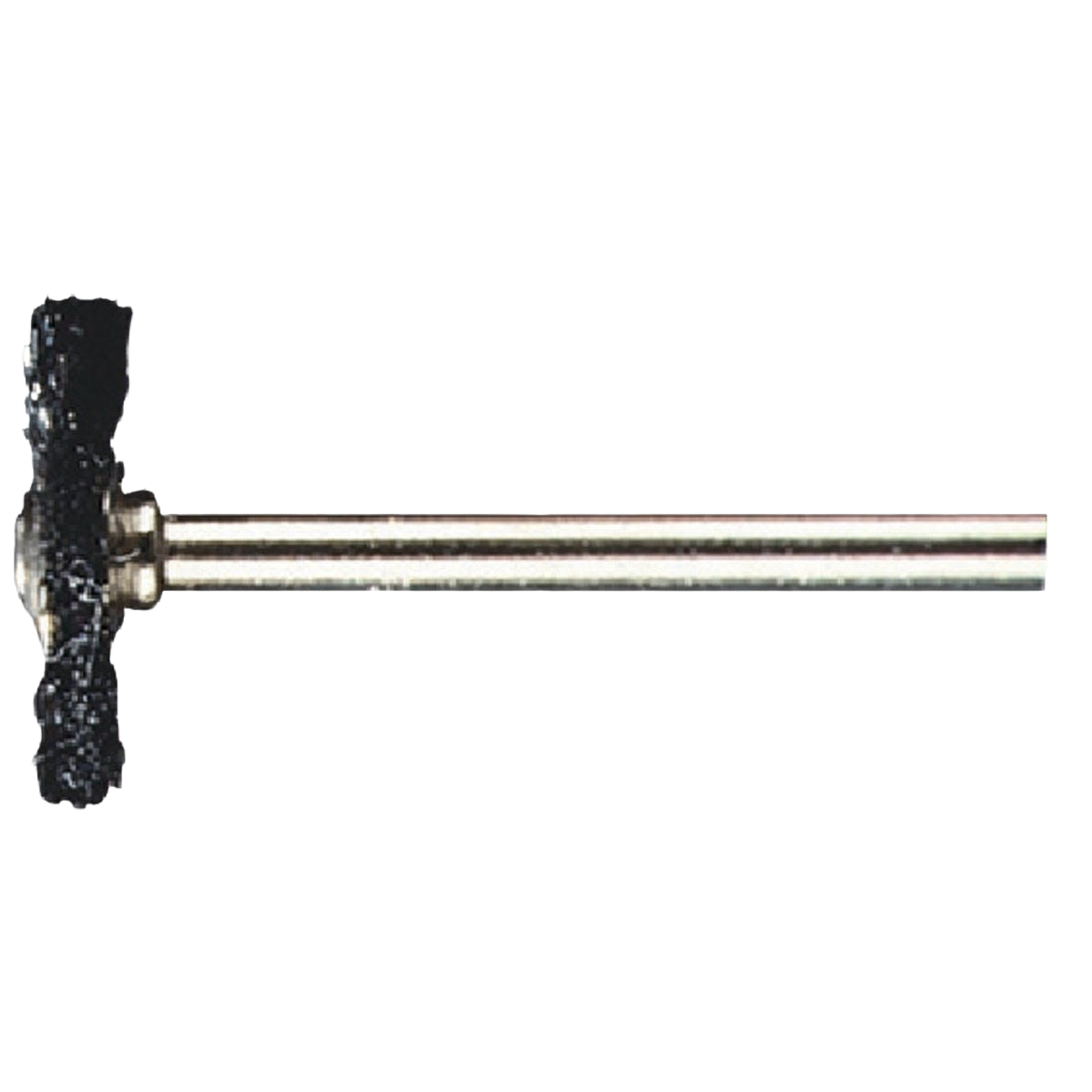 Nylon bristle brush with metal shank for cleaning and polishing in rotary tool accessories under $50 collection