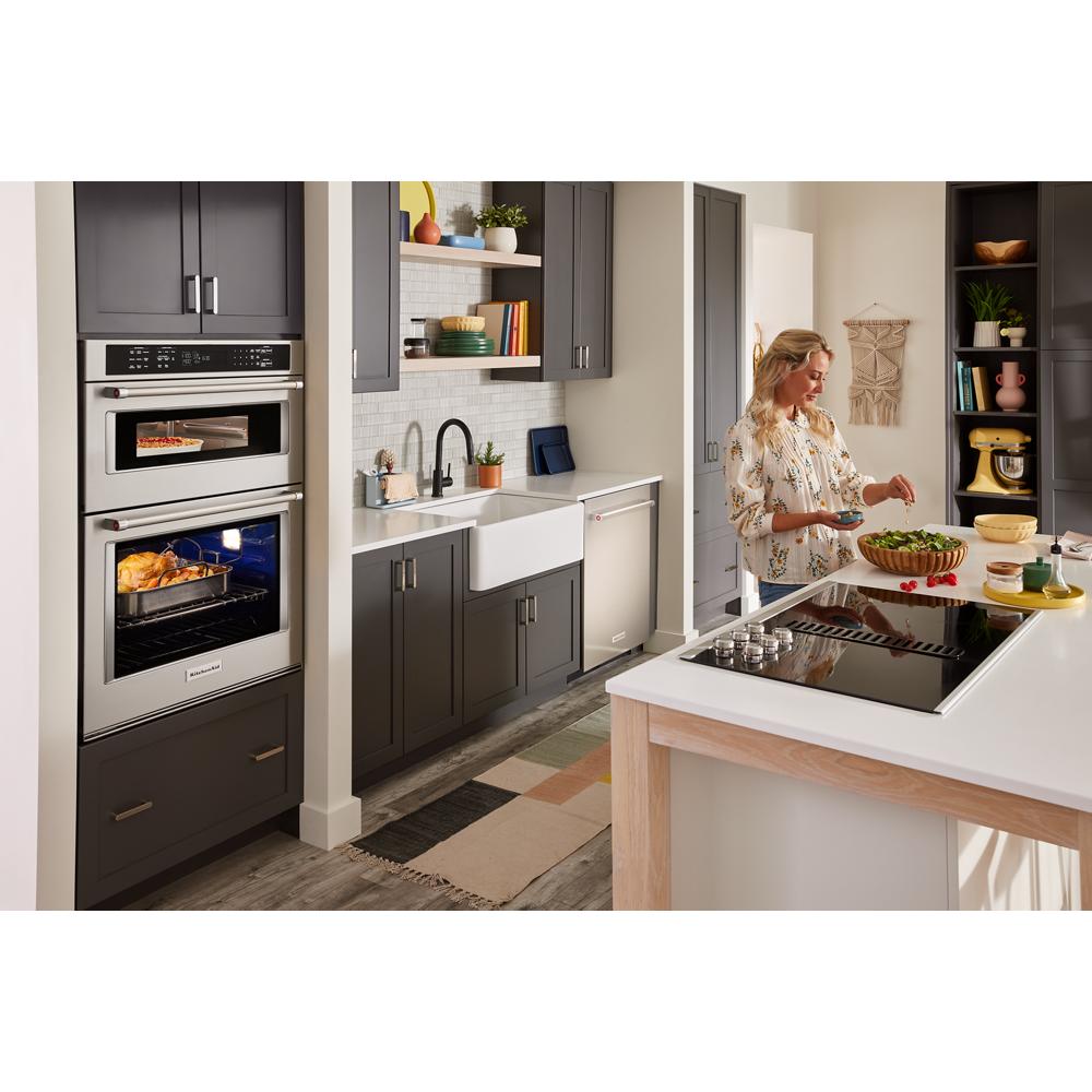 KitchenAid® 30" Combination Microwave Wall Ovens with Air Fry Mode.