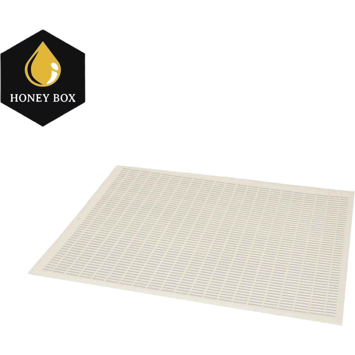 Plastic queen excluder with grid design for beehive use in home improvement and beekeeping tools
