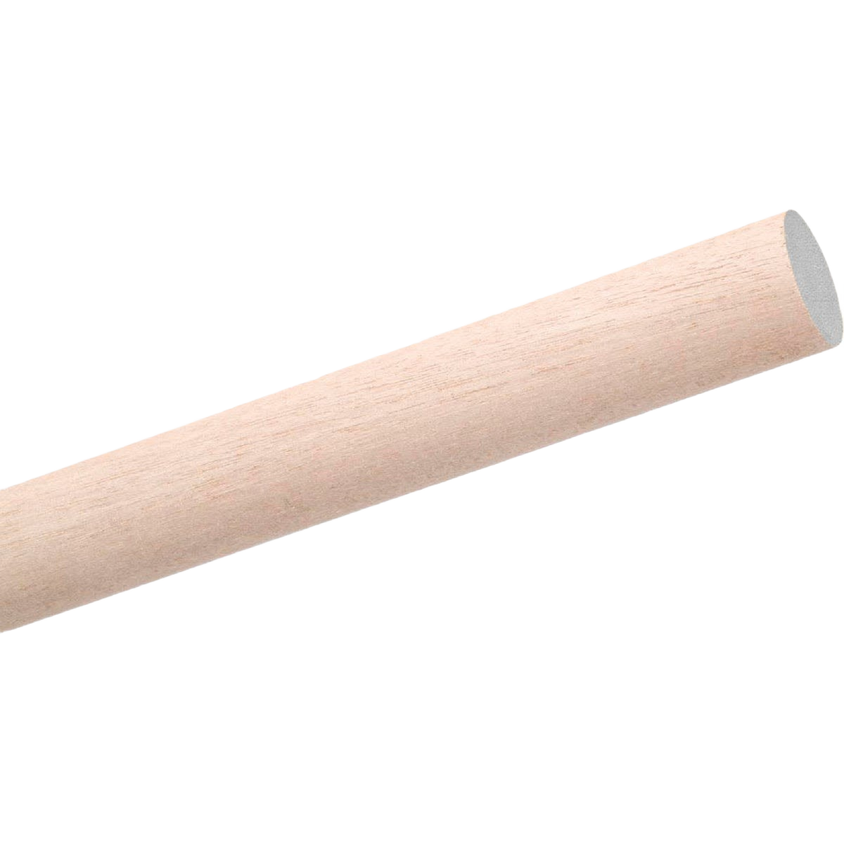 Smooth unfinished hardwood dowel rod with consistent diameter, ideal for woodworking and home improvement projects under $50 collections