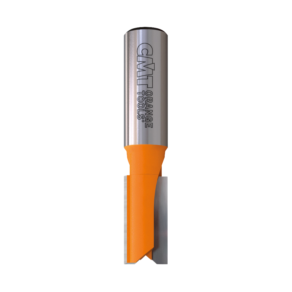 CMT Orange Tools 15/64” Solid Carbide Straight Bit Short Series, 1/4" Shank
