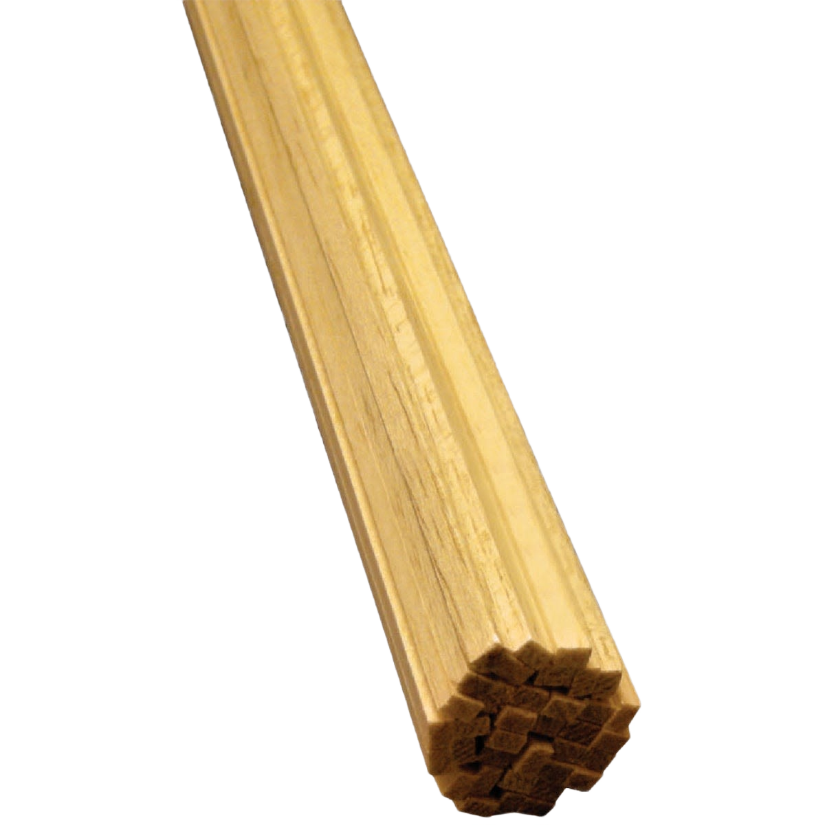 Bundle of 1/8 inch square Midwest Balsa Board sticks for modeling and craft projects in hardware collection under $50