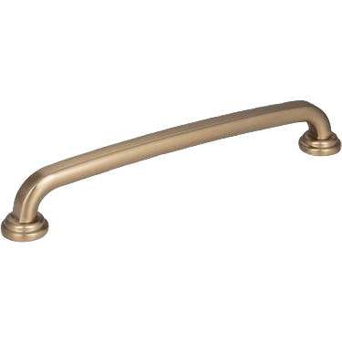 Satin bronze 160mm cabinet pull with gavel-style design for furniture hardware and home improvement projects under $50