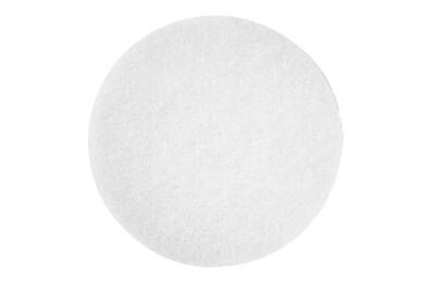 White abrasive disc for sanding, part of Festool accessories in the sanding and grinding collection under $50.