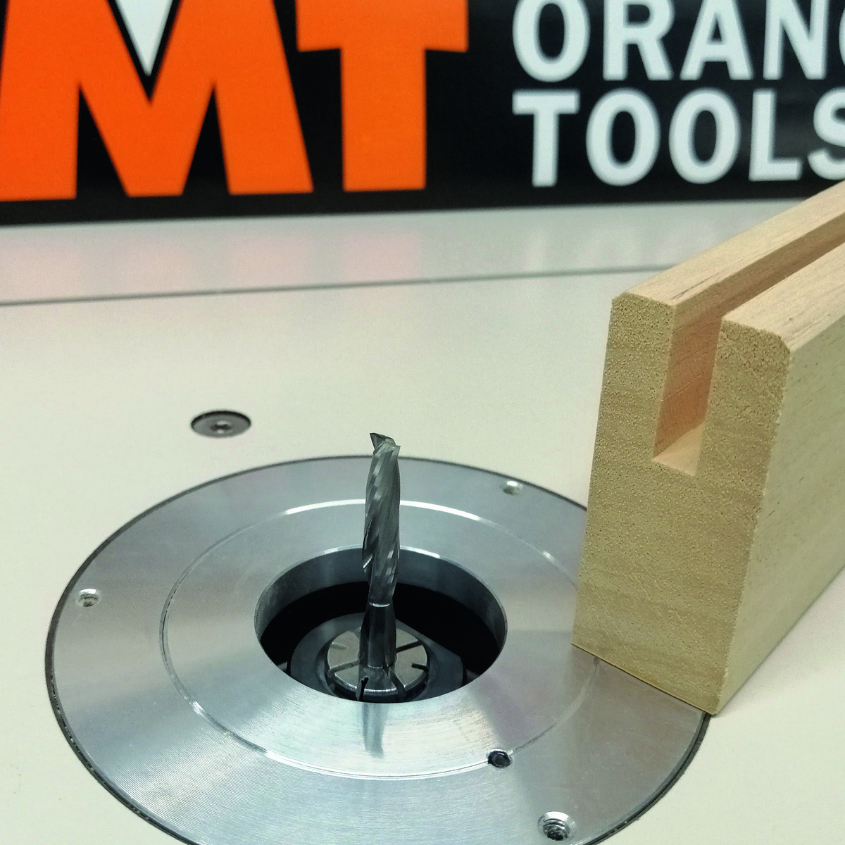 CMT Orange Tools D=1/2”X2”X4” Solid Carbide Upcut Spiral Bit