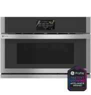 Stainless steel built-in microwave convection oven with digital display, part of Built-in Microwaves and Kitchen & Kitchenware collections