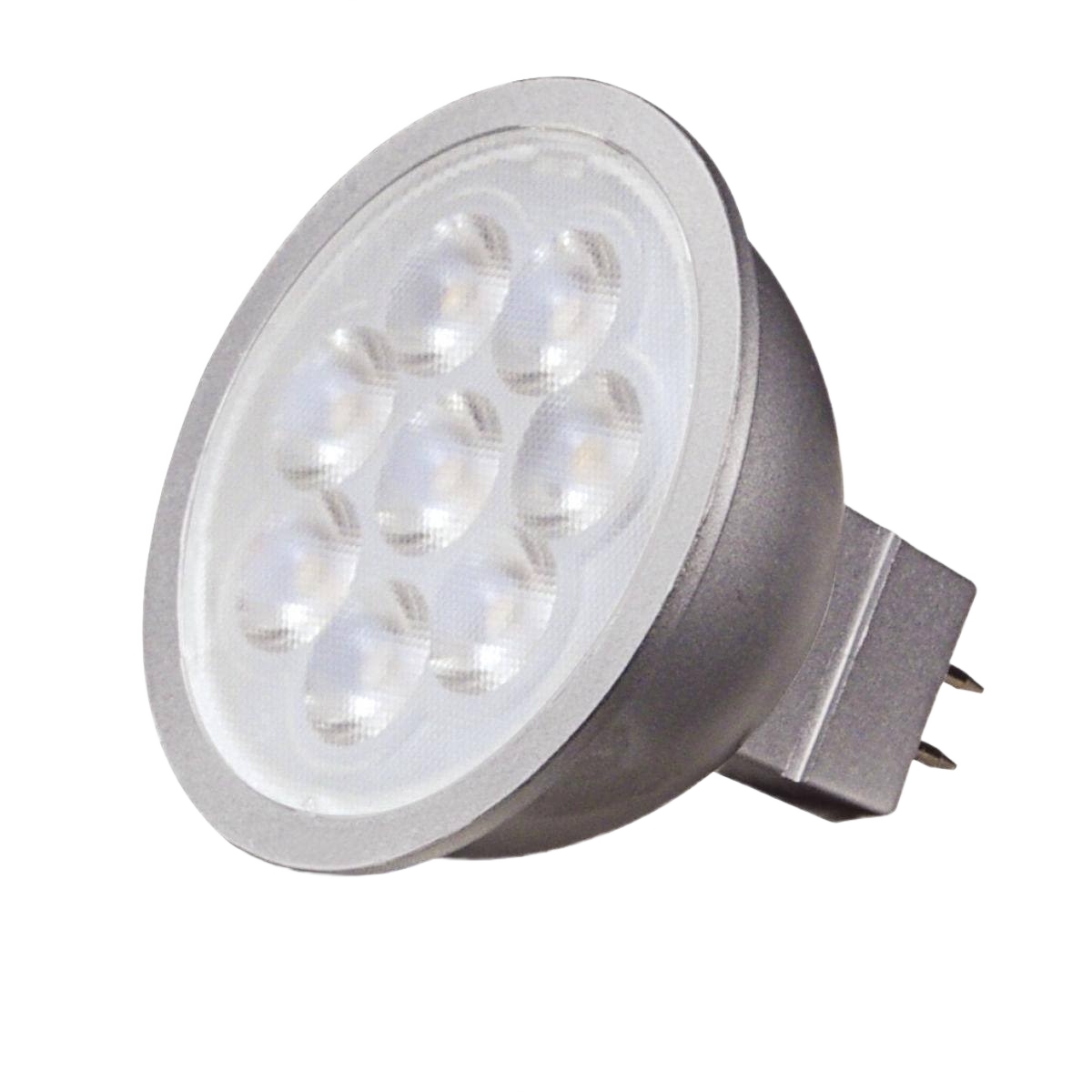 Compact GU5.3 base LED bulb with 6.5 watts, warm light, ideal for lighting and electrical projects under $50 category