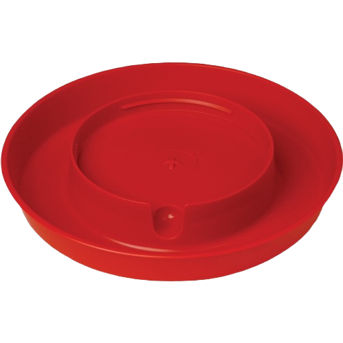 Little Giant Red Screw-On Poultry Waterer Base, 1 Gallon