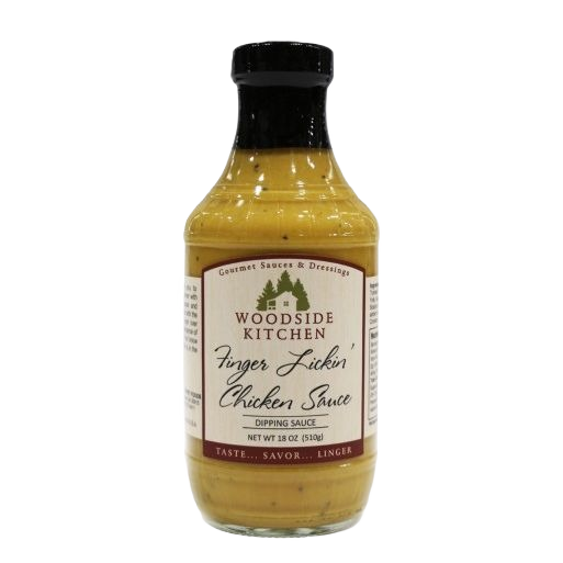 18 oz bottle of Woodside Kitchen Finger Lickin' Chicken Sauce in condiments and sauces under $50 category