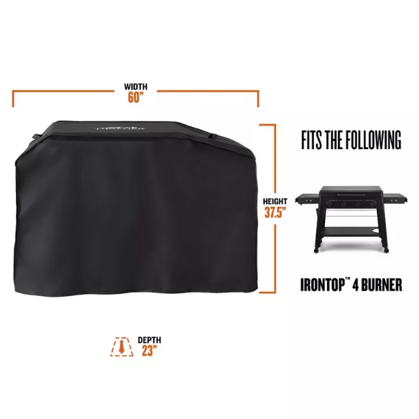 Traeger Irontop 4-Burner Cover Full-Length Grill Cover