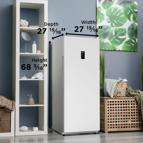 14 CF Convertible Upright Freezer, Garage Ready, ESTAR, 5 YR Warranty