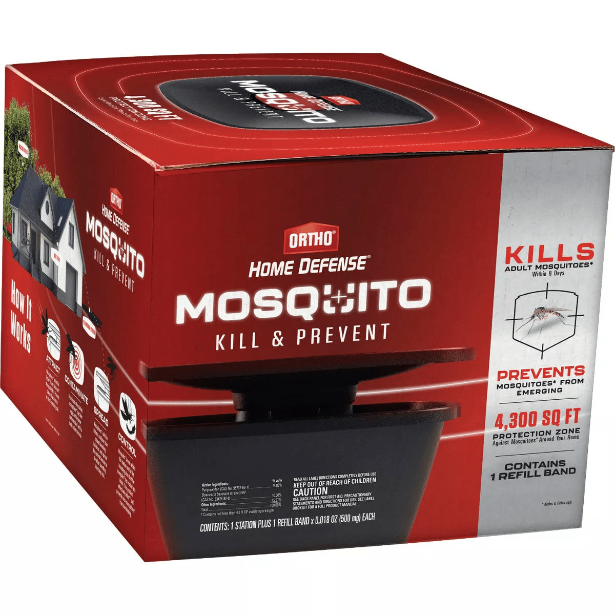 Ortho Home Defense Reusable Mosquito Kill & Prevent Starter Kit
