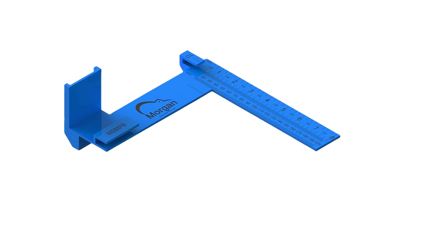 Kiwi Vision Morgan Square 8" x 8" Plastic Square, Blue