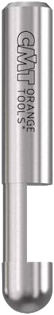CMT Orange Tools 1/4” x 3/8” Solid Carbide Combination Trimmer Bit, 1/4" Shank