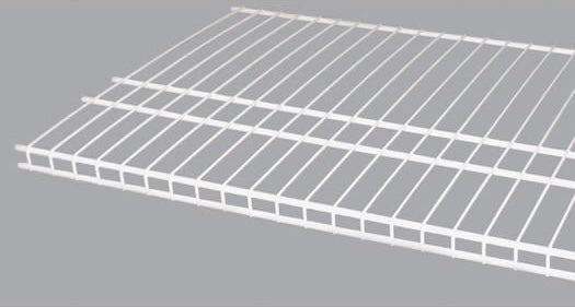 ClosetMaid SuperSlide 6' W. x 16" D. Ventilated Closet Shelf, White