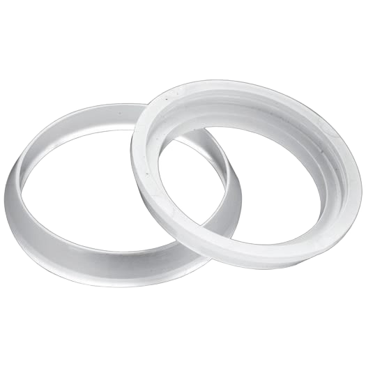 Do it Best 1-1/2 in. x 1-1/2 in. Clear Poly Slip Joint Washer 2-Pack