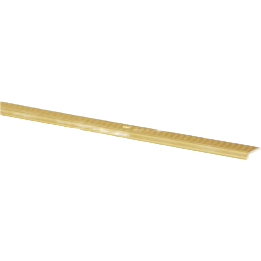 M-D Building Products 3/4" x 3' Satin Brass Aluminum Fluted Tile Edging