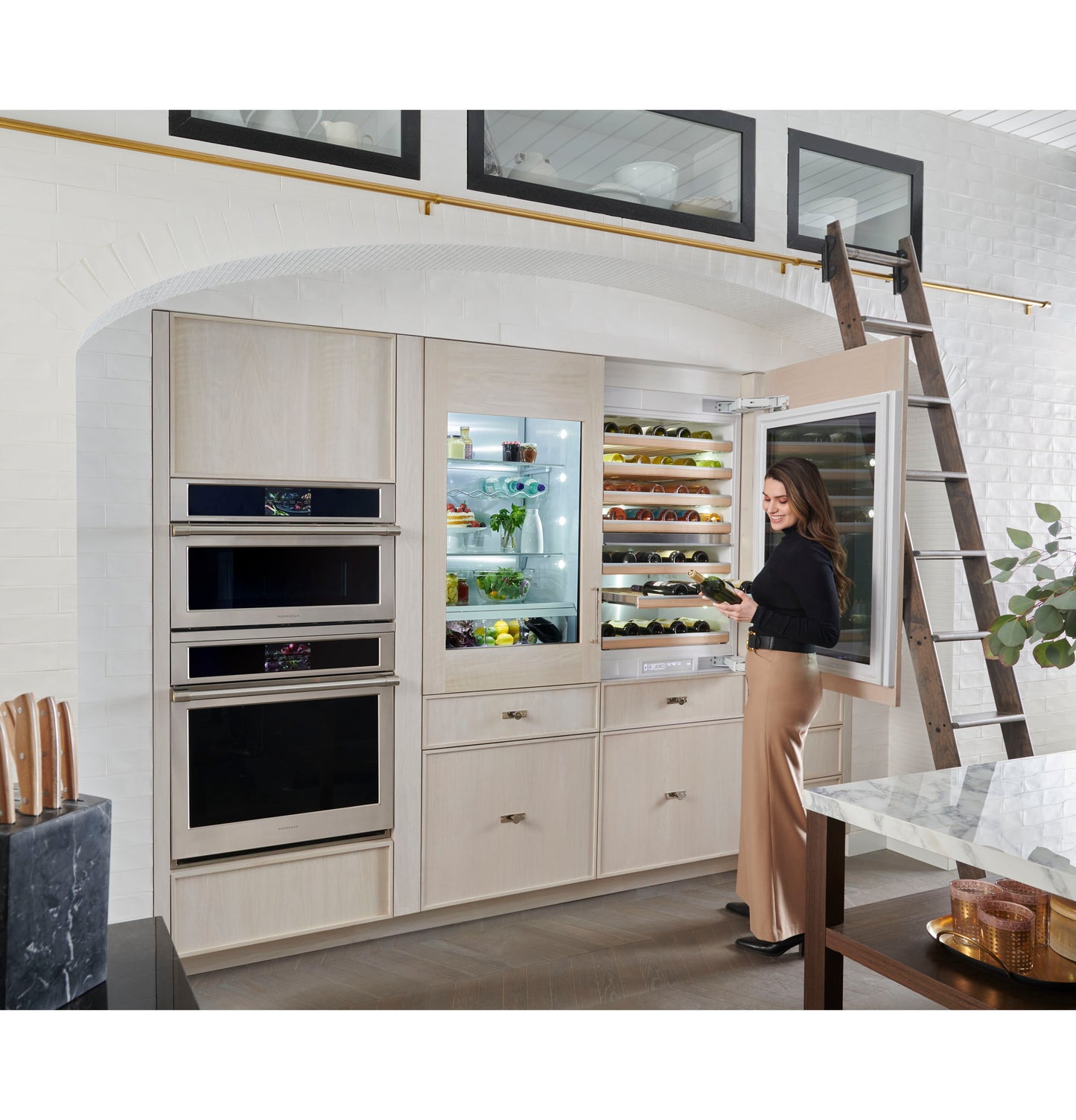 Monogram 30" Integrated Panel-Ready Refrigerator (for Single or Dual Installation)