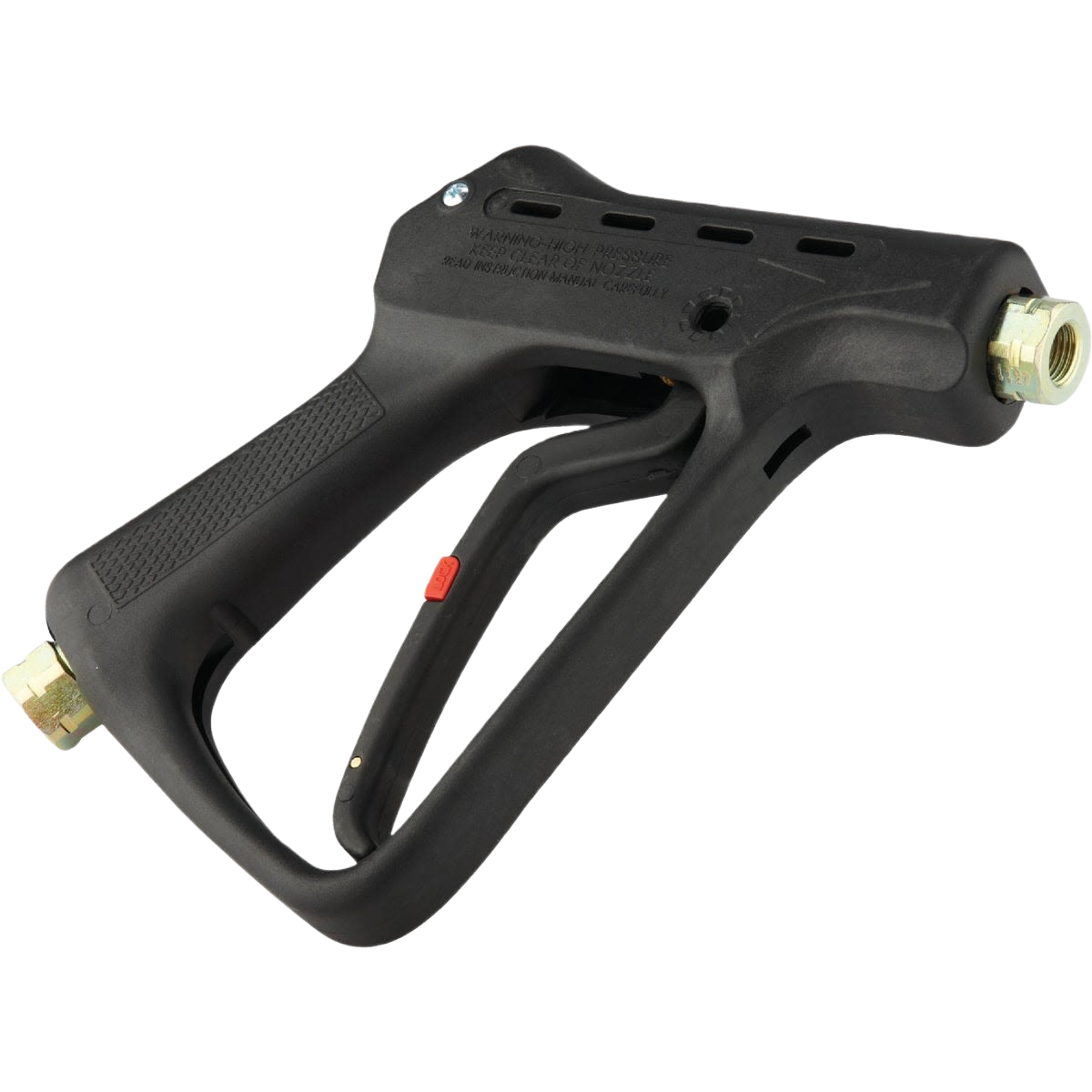 Black durable trigger gun handle with metal connectors for power tool accessories and home improvement under $50 collections