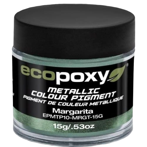 Small jar of Margarita metallic color pigment for EcoPoxy resin in Stains & Sealers and Paint & Supplies collections
