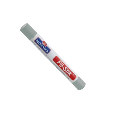 Semi-hard putty stick with gray caps for filling scratches and joint repair in home improvement collections under $50