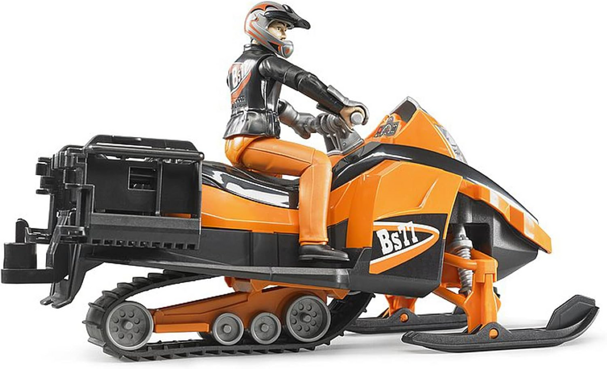Bruder 1:16 Scale Snowmobile with Driver & Accessories
