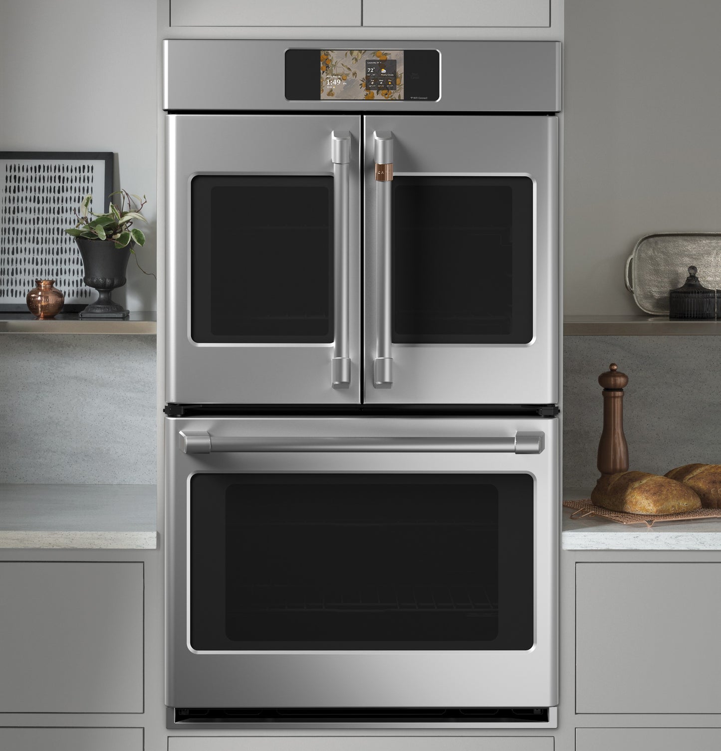 CAFÉ™ Professional Series 30" Smart Built-In Convection French-Door Double Wall Oven