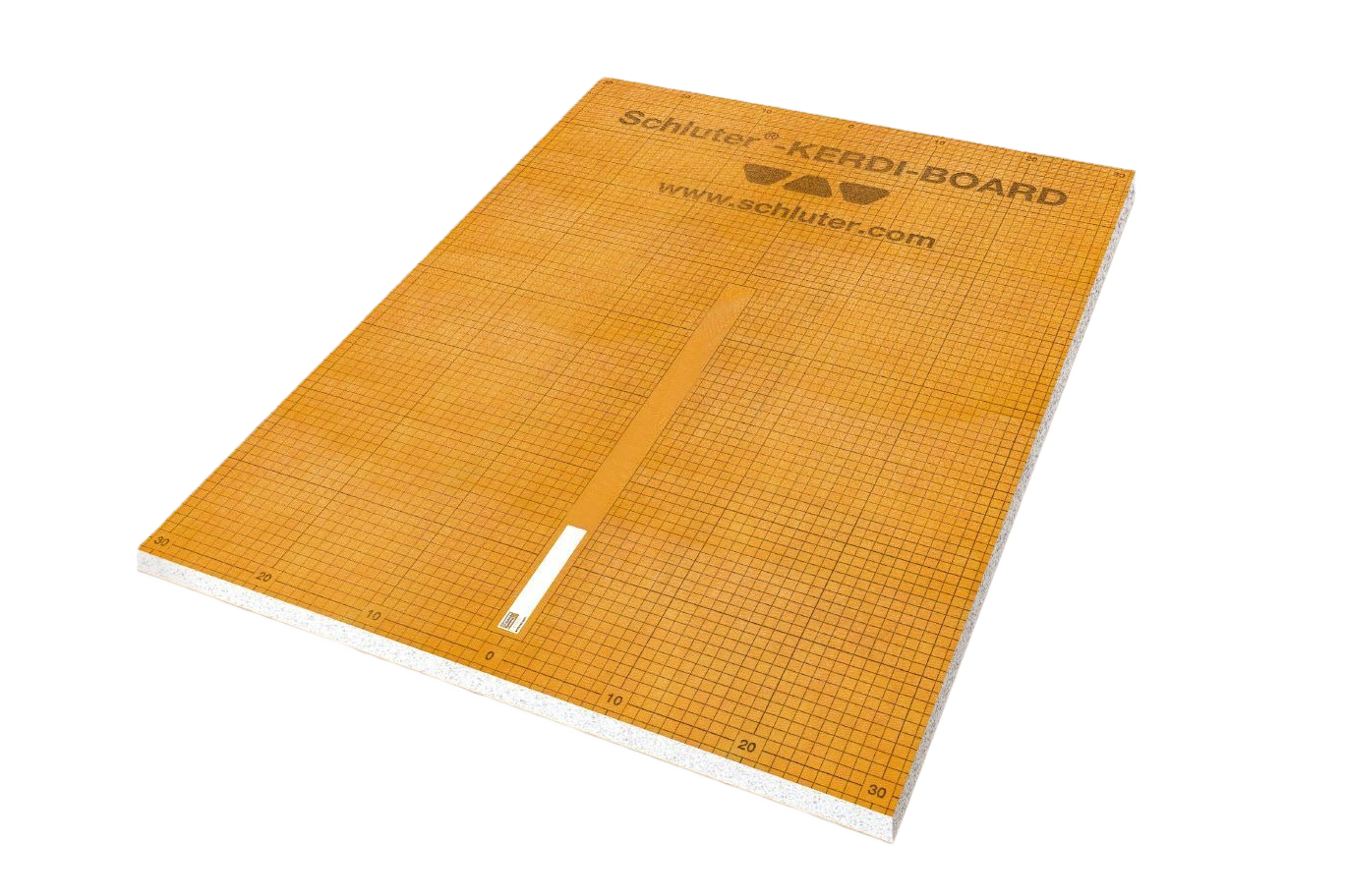 Schluter Kerdi-Board substrate panel with grid lines for tile flooring and home improvement projects in flooring and tile collections